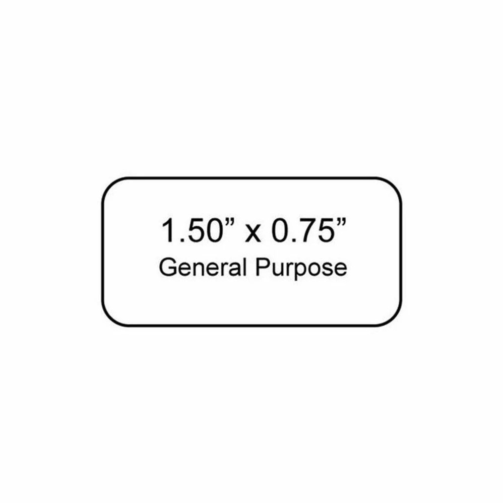 (89-178S) WetGrip Labels, Roll 1.28 x 0.50" 1,000 Labels/Unit