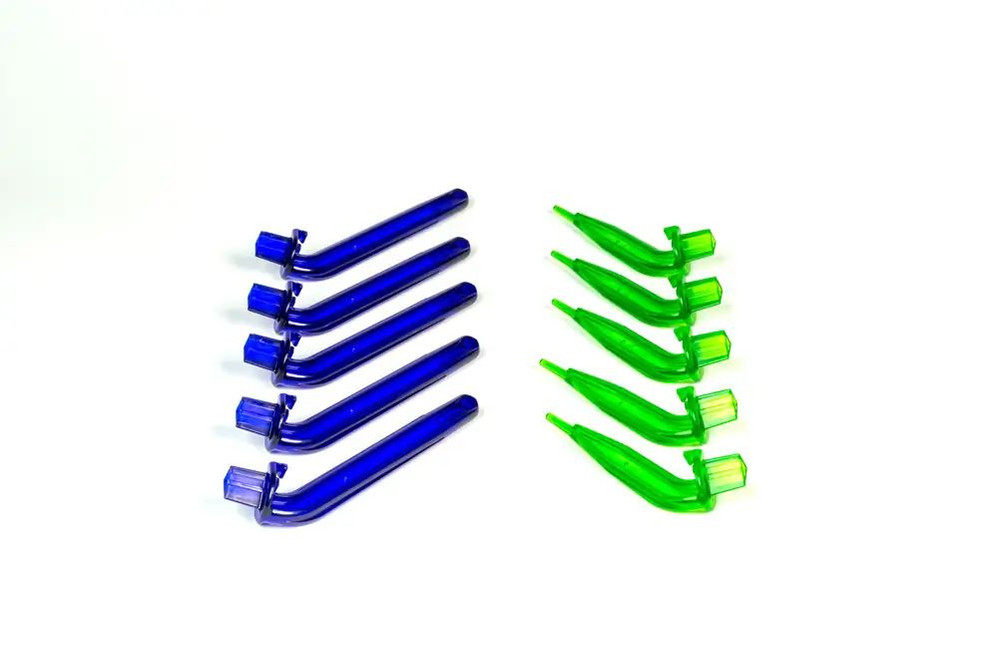 (93-244) Lab Drying Rack Replacement Pe Green/Blue 10 Pegs/Unit