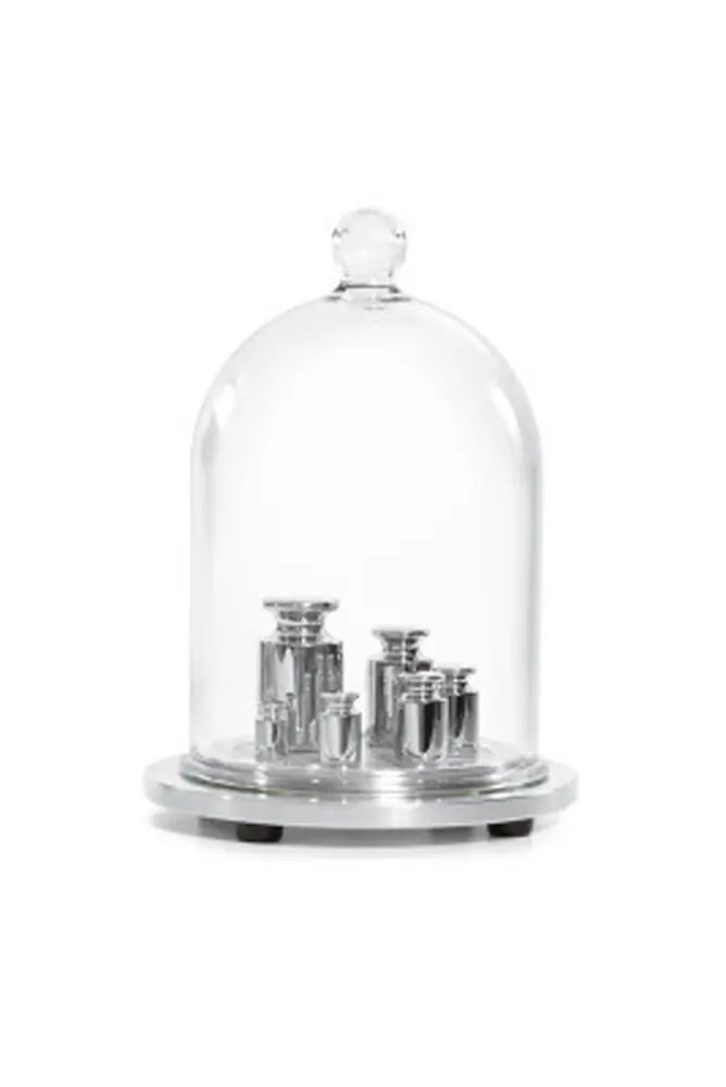 (60-1150) Glass Bell Jar and Support Plate For 2kg - 5kg 1 Jar/Unit