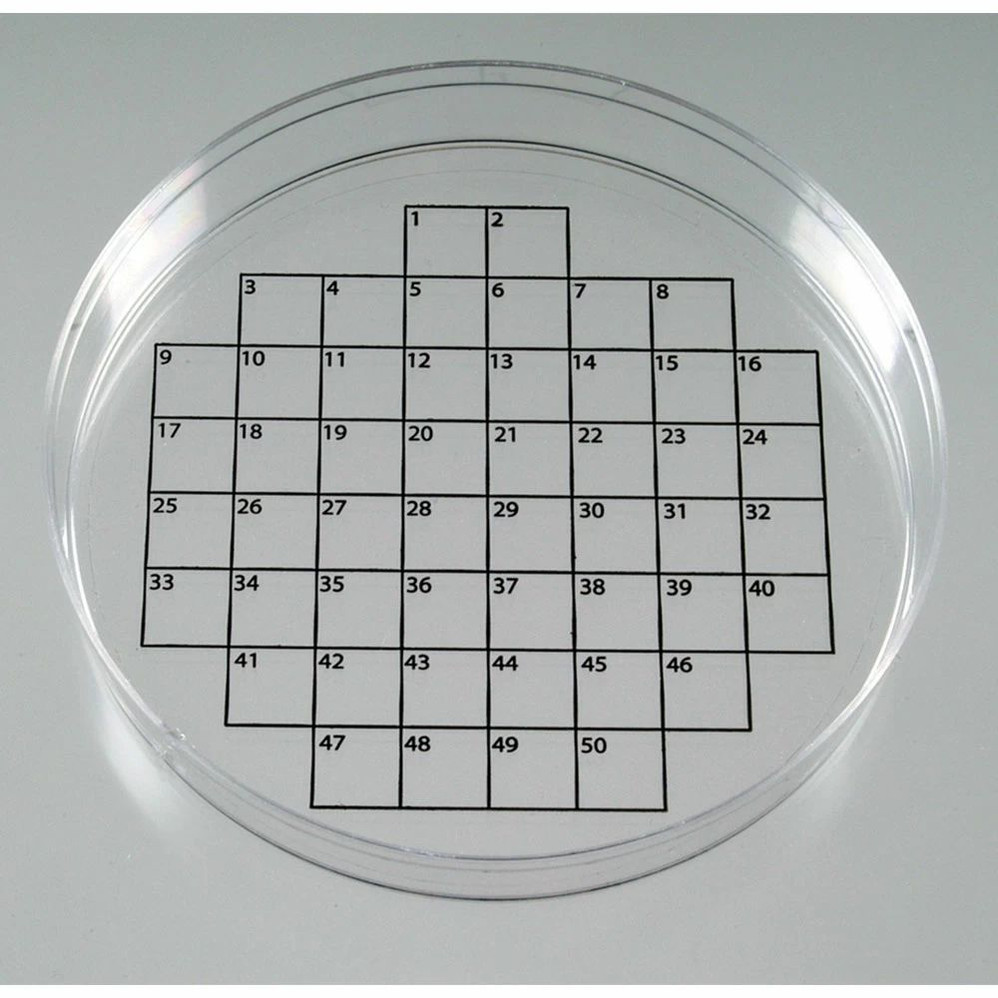 (89-179) Petri Stickers 50-square grid 36 Stickers/Unit
