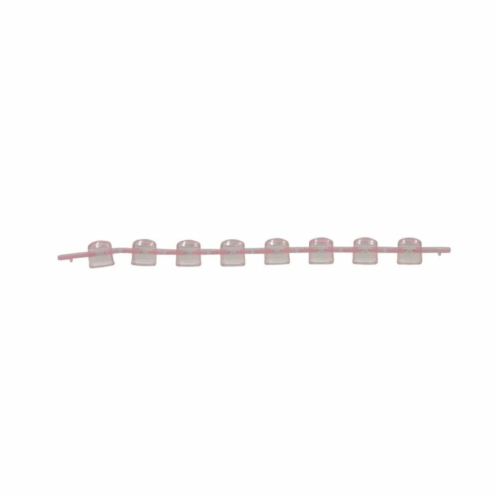 (22-170R) 8-well StripCap, Red Fits Strip Tubes/PCR Plates Bag Of 125 Caps/Unit