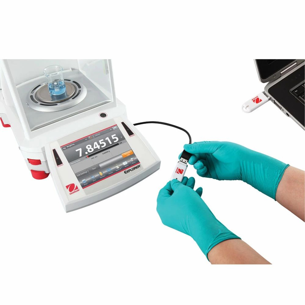 (41-300) EX125D Semi-Micro 51g/120g 0.01mg /0.1mg Readability 1 Semi-Micro Balance/Unit