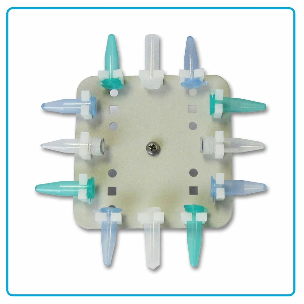 (31-418H) Magic Clamp Tube Rack,12x1.5ml Magnetic, For Incu-Shaker 1 Tube Rack/Unit