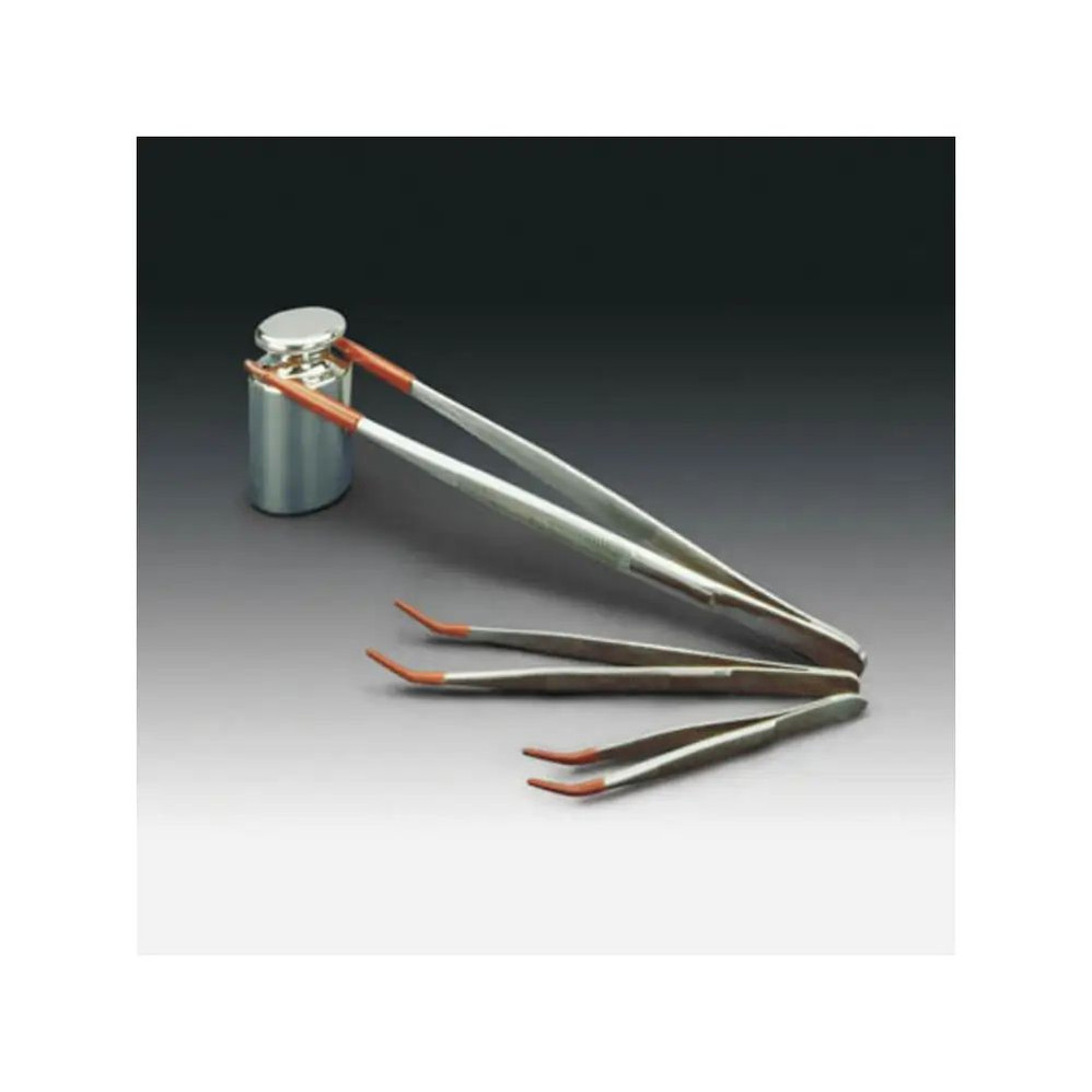 (60-1162) Forceps with Silicon-Coated Tips Size Medium 1 Pair/Unit