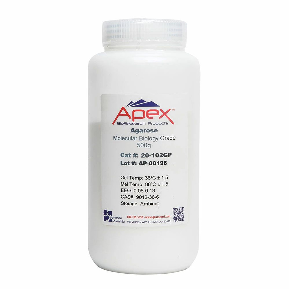 (20-102GP) Apex GP Agarose 500g General Purpose 500g/Unit