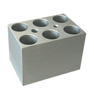 (31-600T5MT) Block, 6 x 5ml Tubes (17mm dia For MyBlock Mini 1 Block/Unit