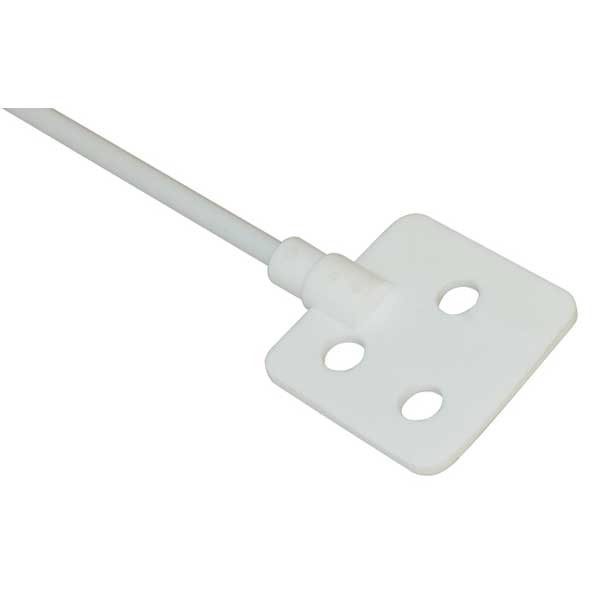 (31-160TF) Teflon Flat Paddle with Holes Overhead Stirrer Accessory 1 Propeller/Unit