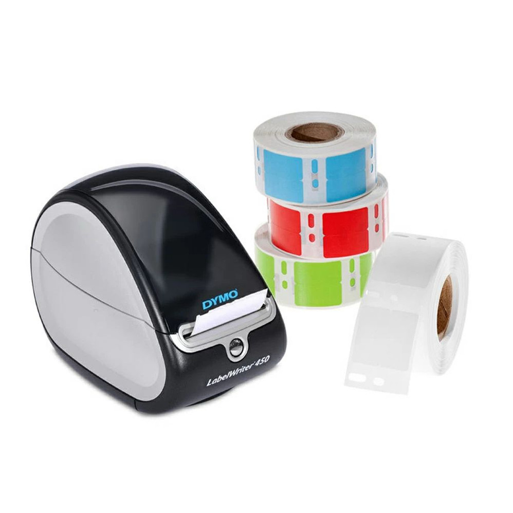 (89-196) DT Cryo-Tags & Spot Combo, Rol 1.5/2.0ml Tubes, White 500 Sets/Unit