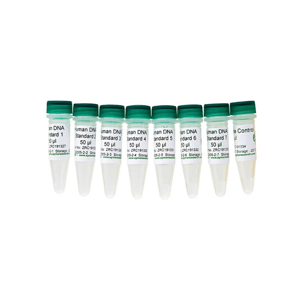 Zymo Research E2005-2 Zymo Research E2005-2 Human DNA Standards and No Template Control, Zymo Research, 8 x 50µl/Unit, Zymo Research, 8 x 50µl/Unit Primary Image