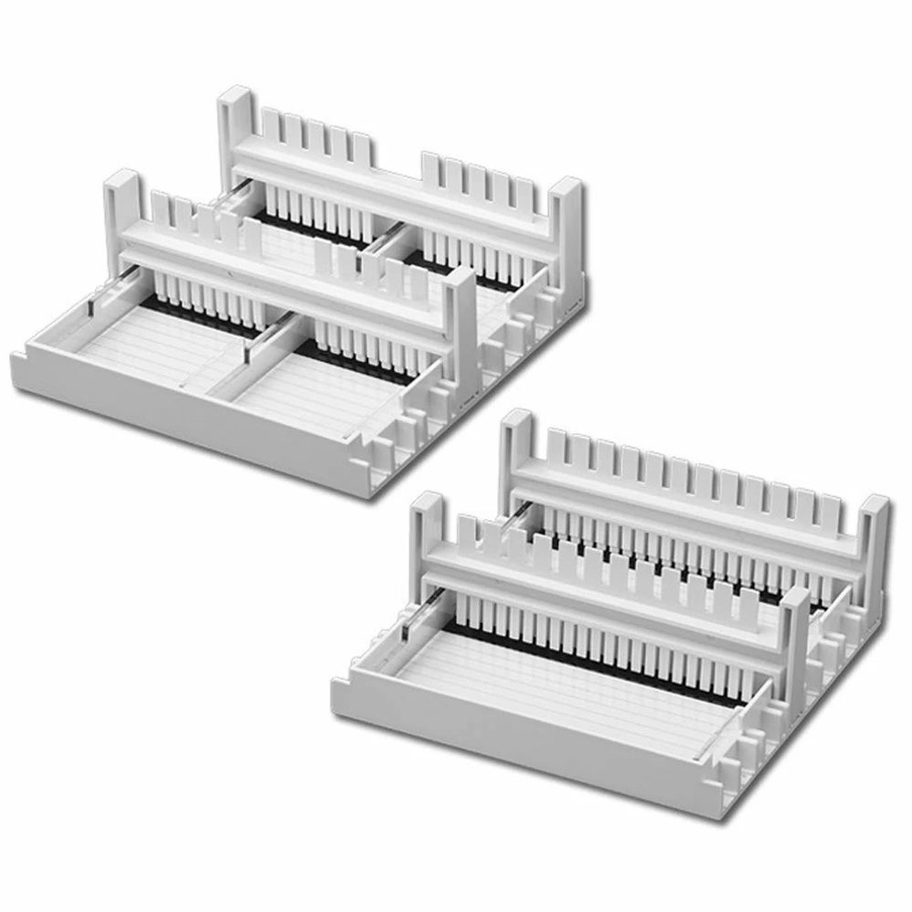 (31-435CS2) Gel Casting Set for 5x6cm gels Includes 4 trays, and 2 combs 1 Set/Unit