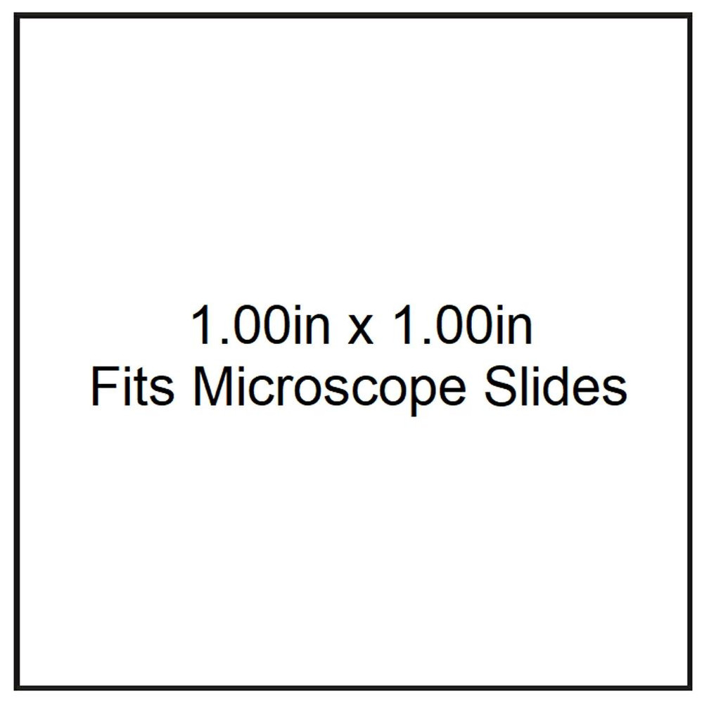 (89-114) Laser CryoTag, S, White 1.00 x 1.00 1600 Labels/Unit