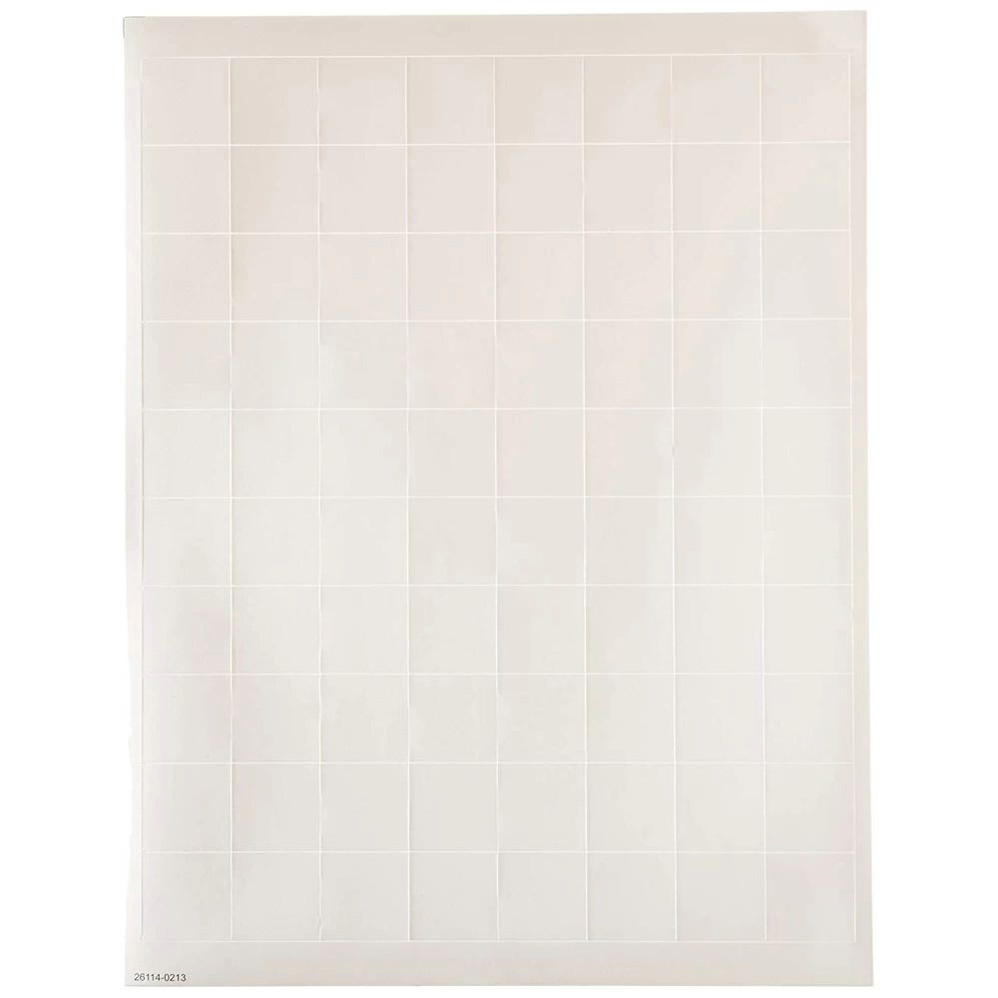 (89-114) Laser CryoTag, S, White 1.00 x 1.00 1600 Labels/Unit
