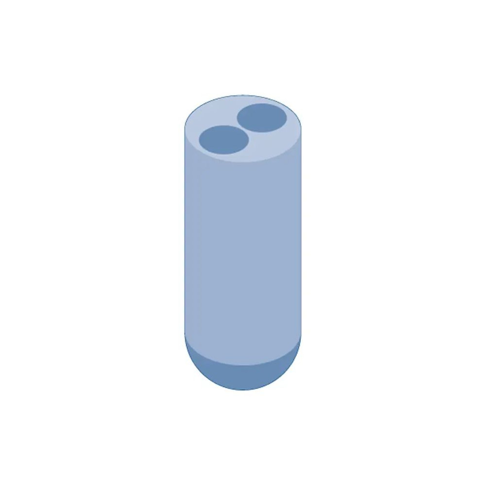 (95-953) ADAPTER TUBE 2X16.2 MM For 10 mL Tubes, pk 2 2 Adapters/Unit