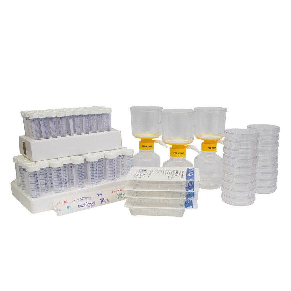 (25-300D) Tissue Culture Bundle - Dishes w/ 100mm TC Dishes 1 Bundle Package/Unit