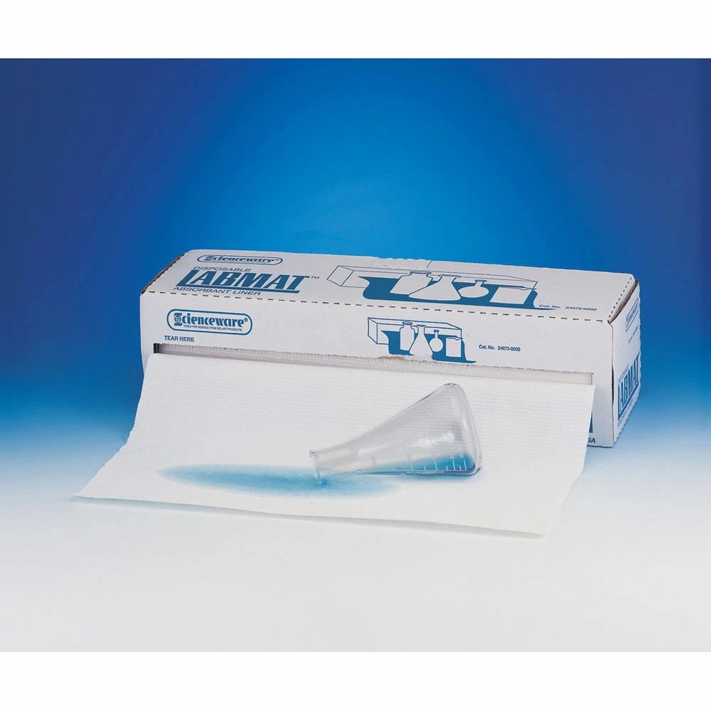 (93-161) Labmat Bench Liner Roll White, 50ft 1 Roll/Unit