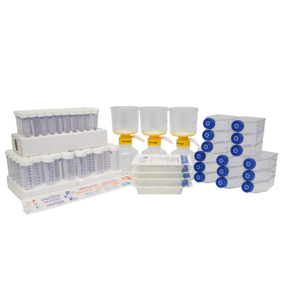 (25-300L) TC Bundle Lite - Flasks w/ T75 Flasks 1 Bundle Package/Unit