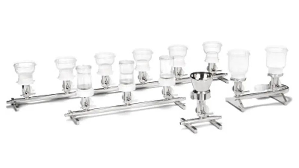 (60-1448) Microsart 1 Place Manifold 100ml, Stainless Steel 1 Manifold/Unit