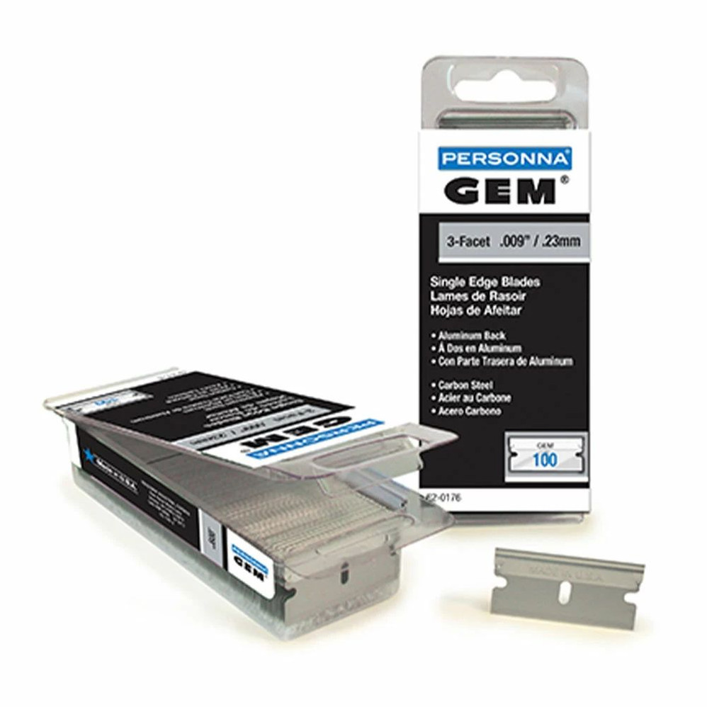 (38-101) Razor Blade - Indiv. Wrapped Extra-Keen, Surgical Carbon 1 Drawer of 100 Blades/Unit