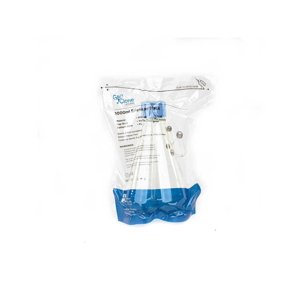 GenClone® Polycarbonate Erlenmeyer Shaker Flasks