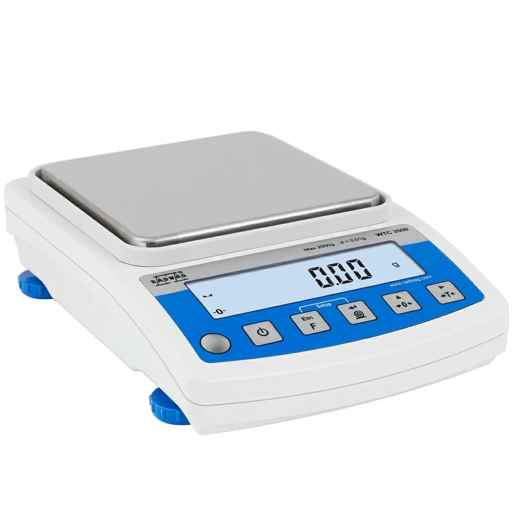 RADWAG WTC Precision Balances, External Calibration