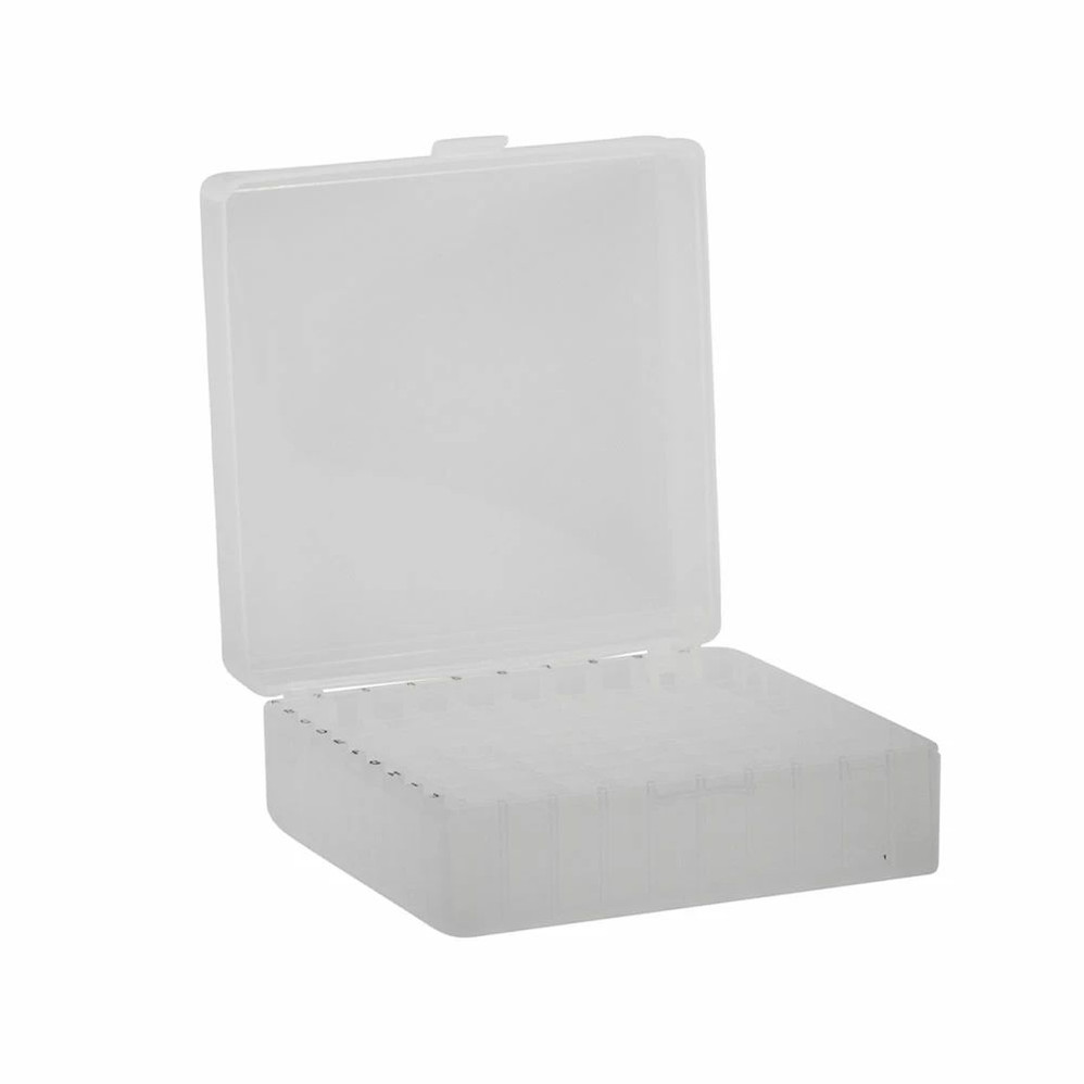 100-Place Tube Storage Box with Lid for 1.5-2ml Tubes