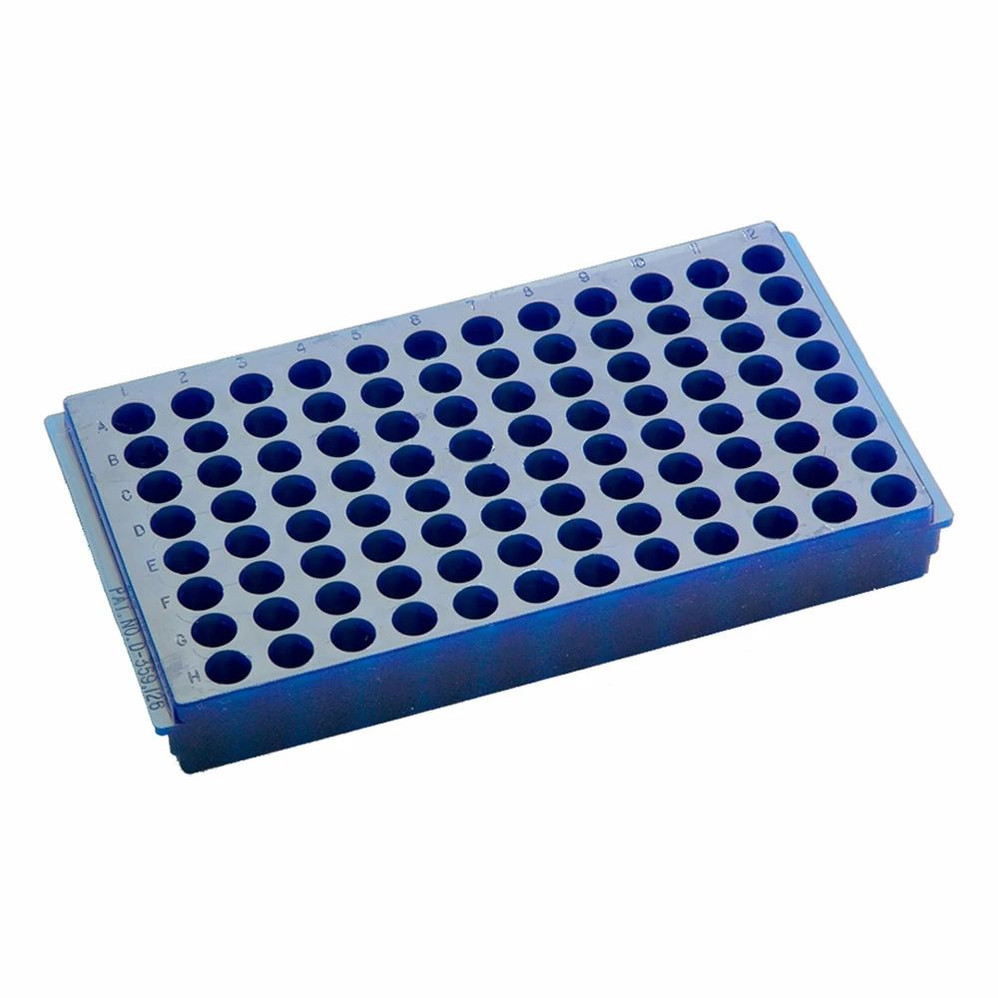 96-Place Flipper Rack, Assorted & Clear