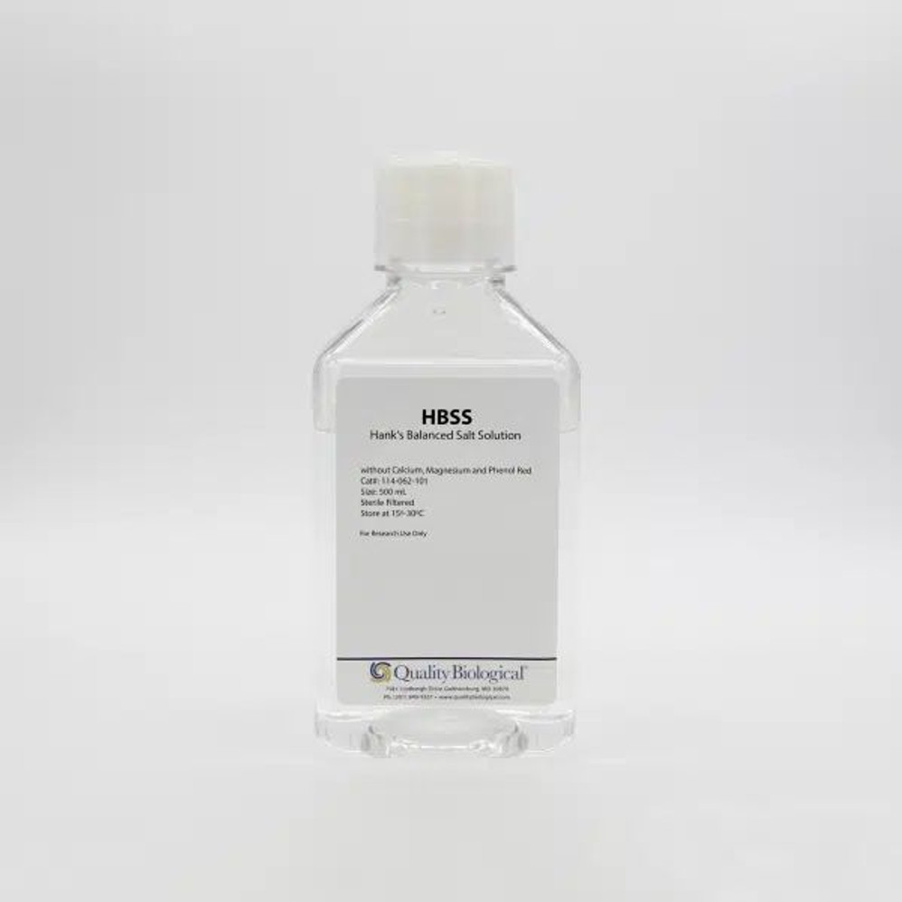 HBSS w/o Ca, Mg