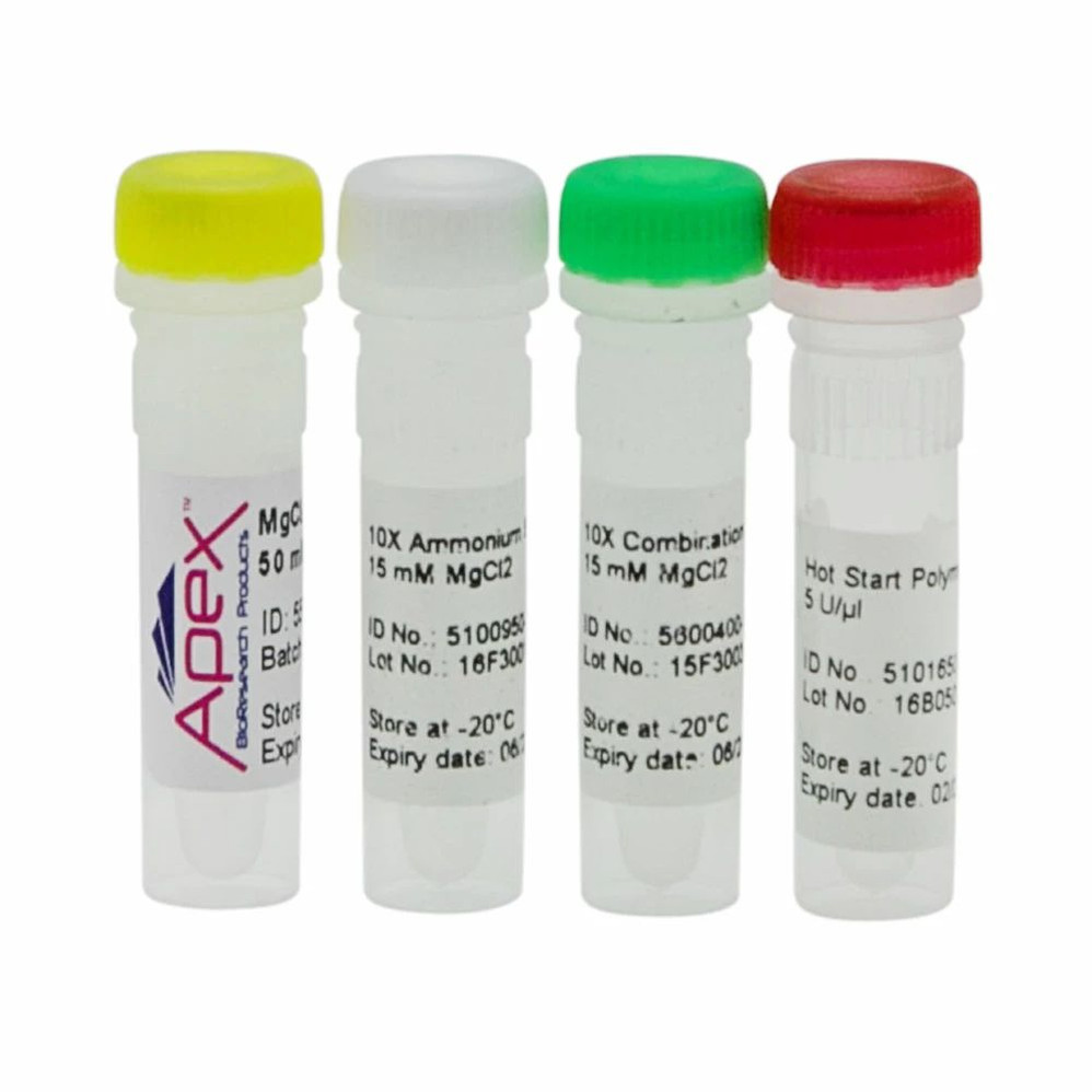 Apex Hot Start Taq Polymerase, Buffers I & II (Mg-Free)