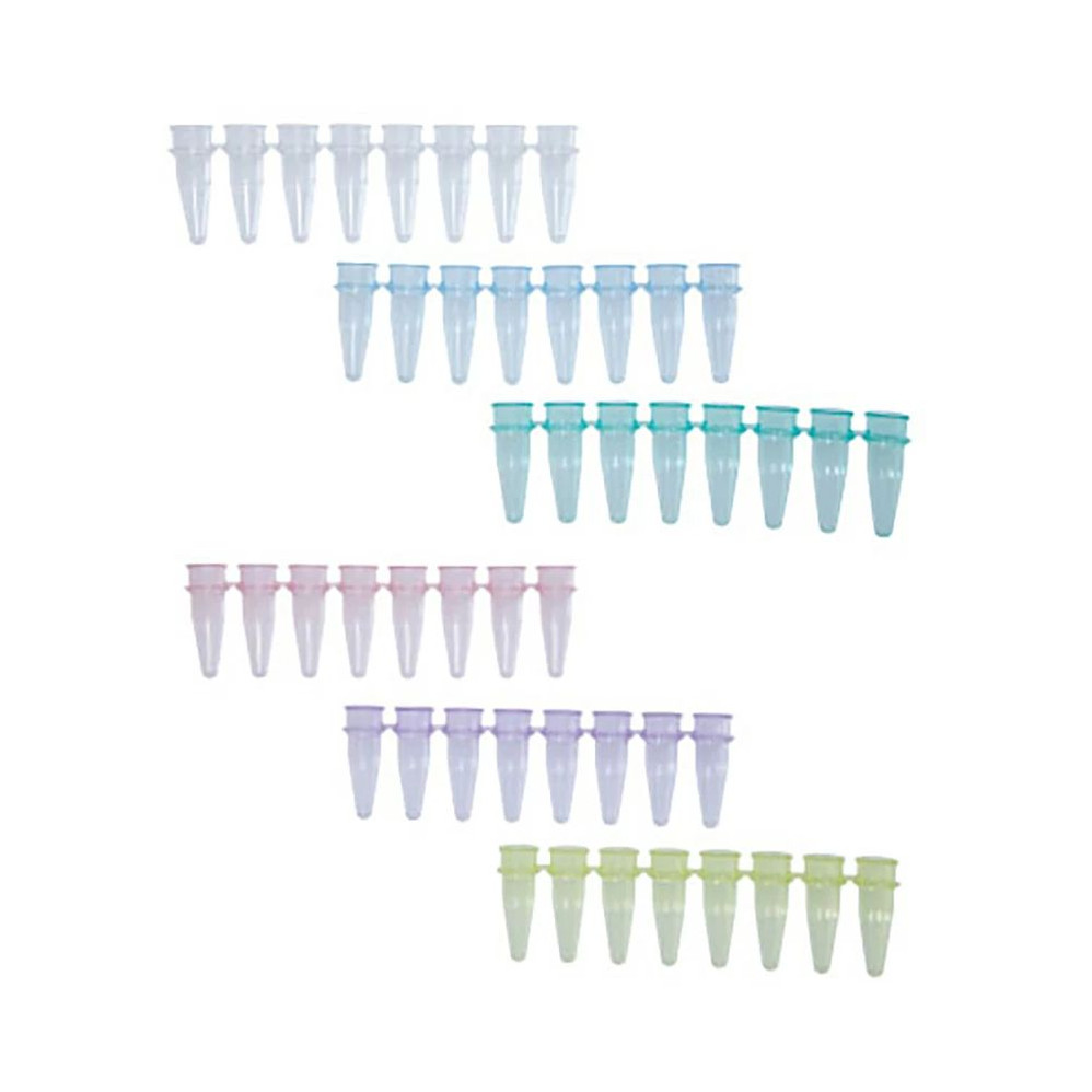 Olympus 0.2ml 8-Strip PCR Tubes, No Caps