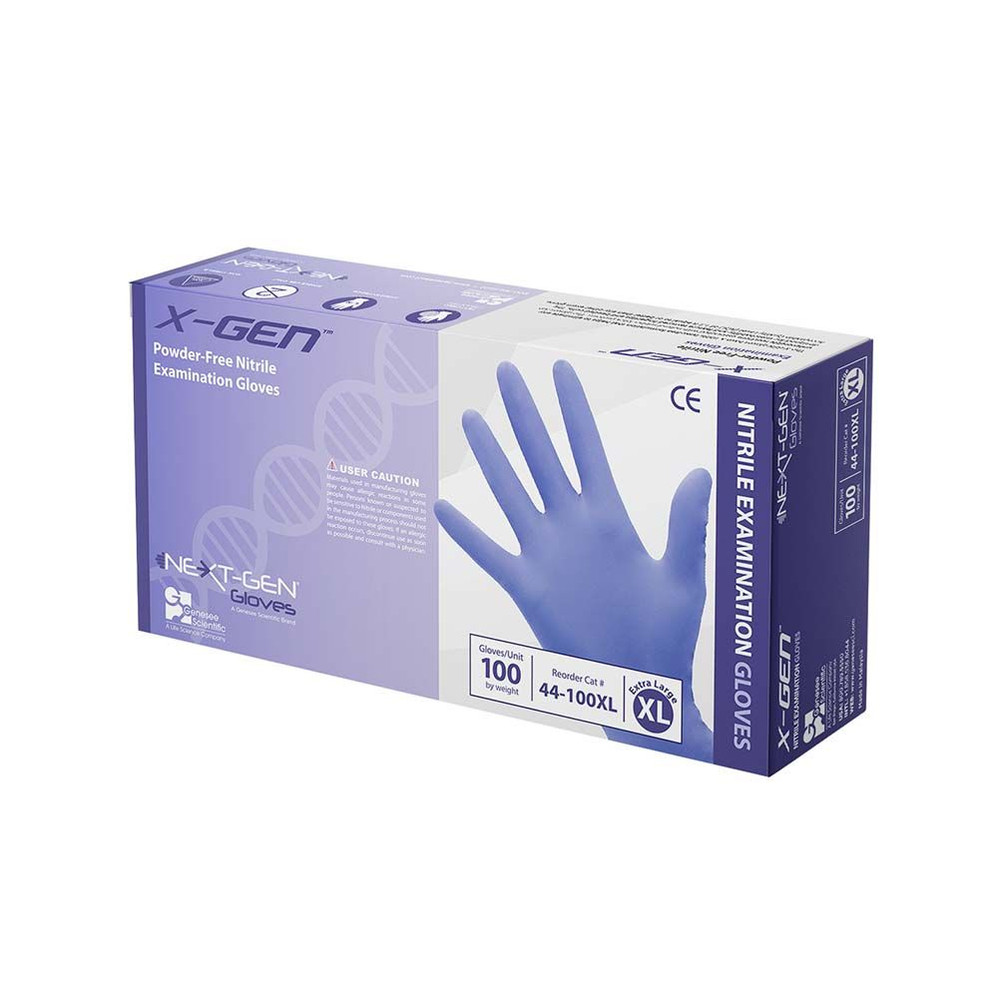 X-GEN Nitrile Gloves, Powder-Free