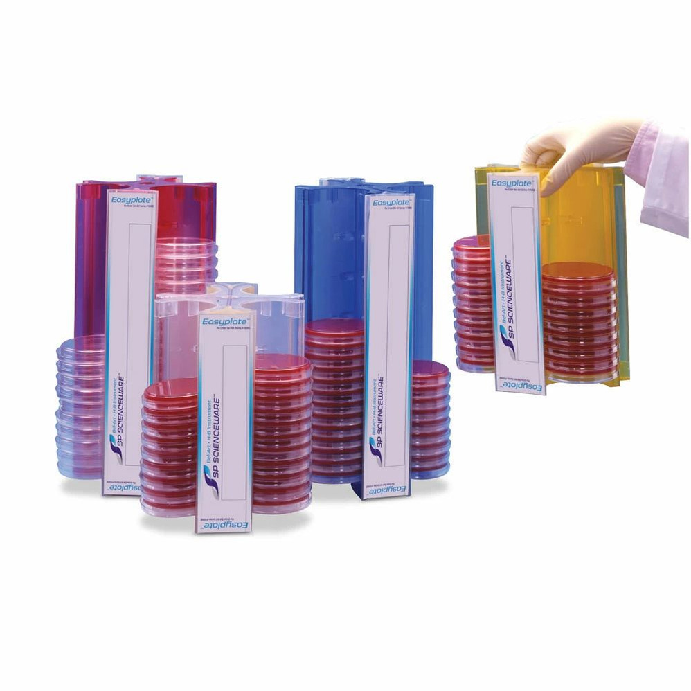 Bel-Art 100mm Petri Dish Rack, 9.5in.