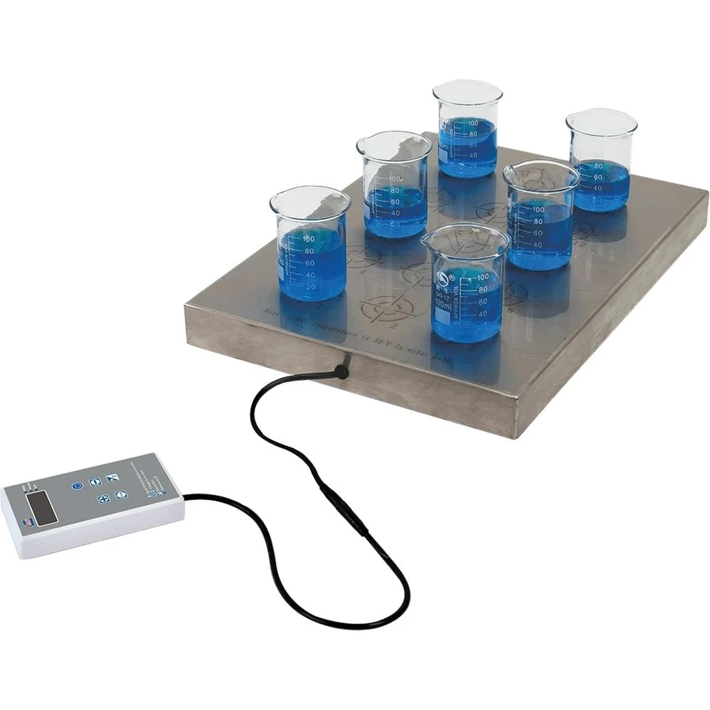 Water Bath Magnetic Stirrers w/ Detachable Control Panel 