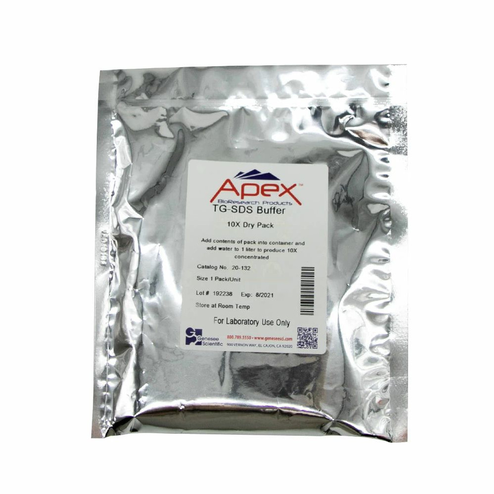 (20-132) TG-SDS Buffer 10X Dry Pack 1 Pack/Unit