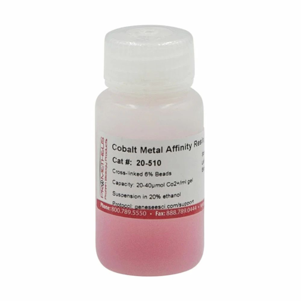 Cobalt Metal Affinity Resin Cross-linked Beads