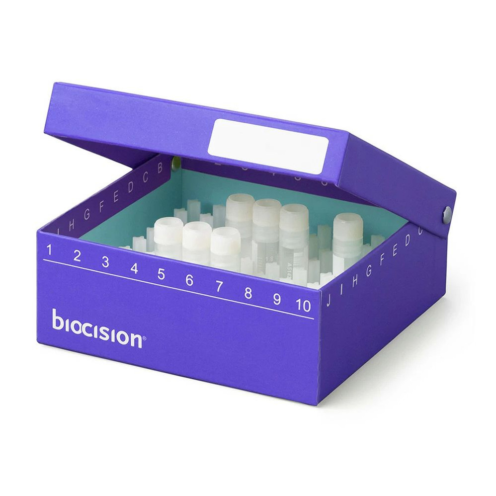 BioCision 2" H Hinged CryoBox, 100-Place - 50/Unit