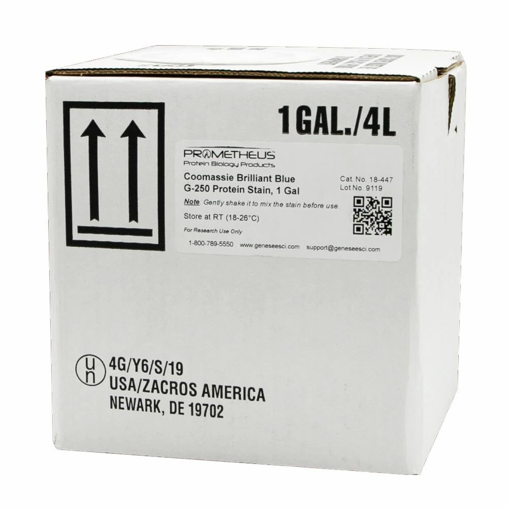 Coomassie Brilliant Blue, G-250 Protein Stain