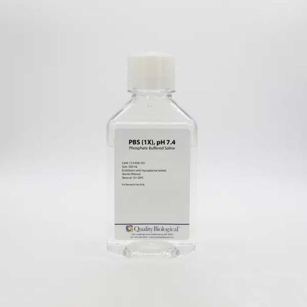 1X PBS, pH 7.4 w/o Ca & Mg
