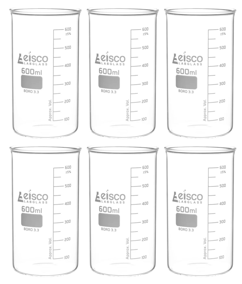 Eisco Heavy Duty Glass Beakers