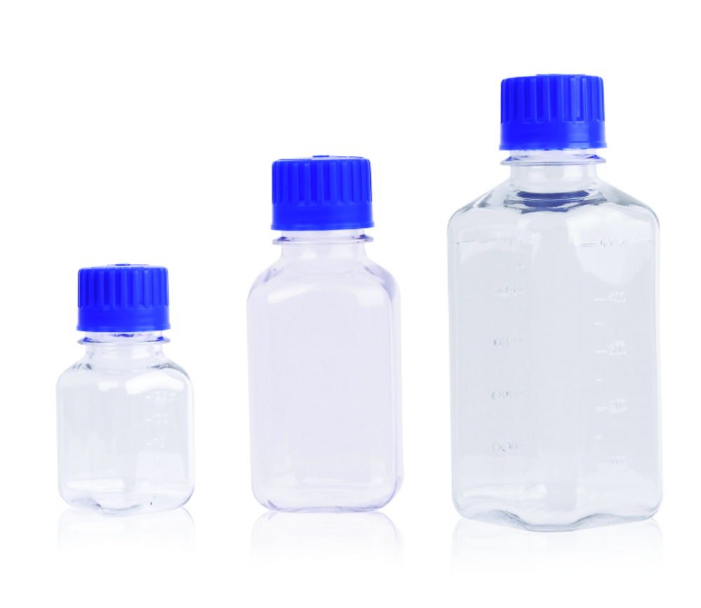 WHEATON® PETG Media Bottle, with Standard Cap