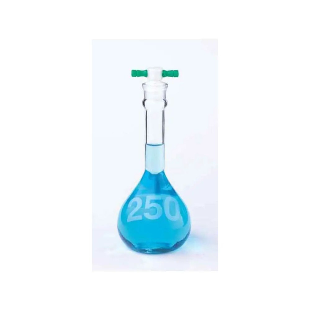 DWK Life Sciences 92812F-500 Flask,Volume,Hd,Wm,Clear,Ptfe,500ml, KIMBLE®, 6/Unit Primary Image