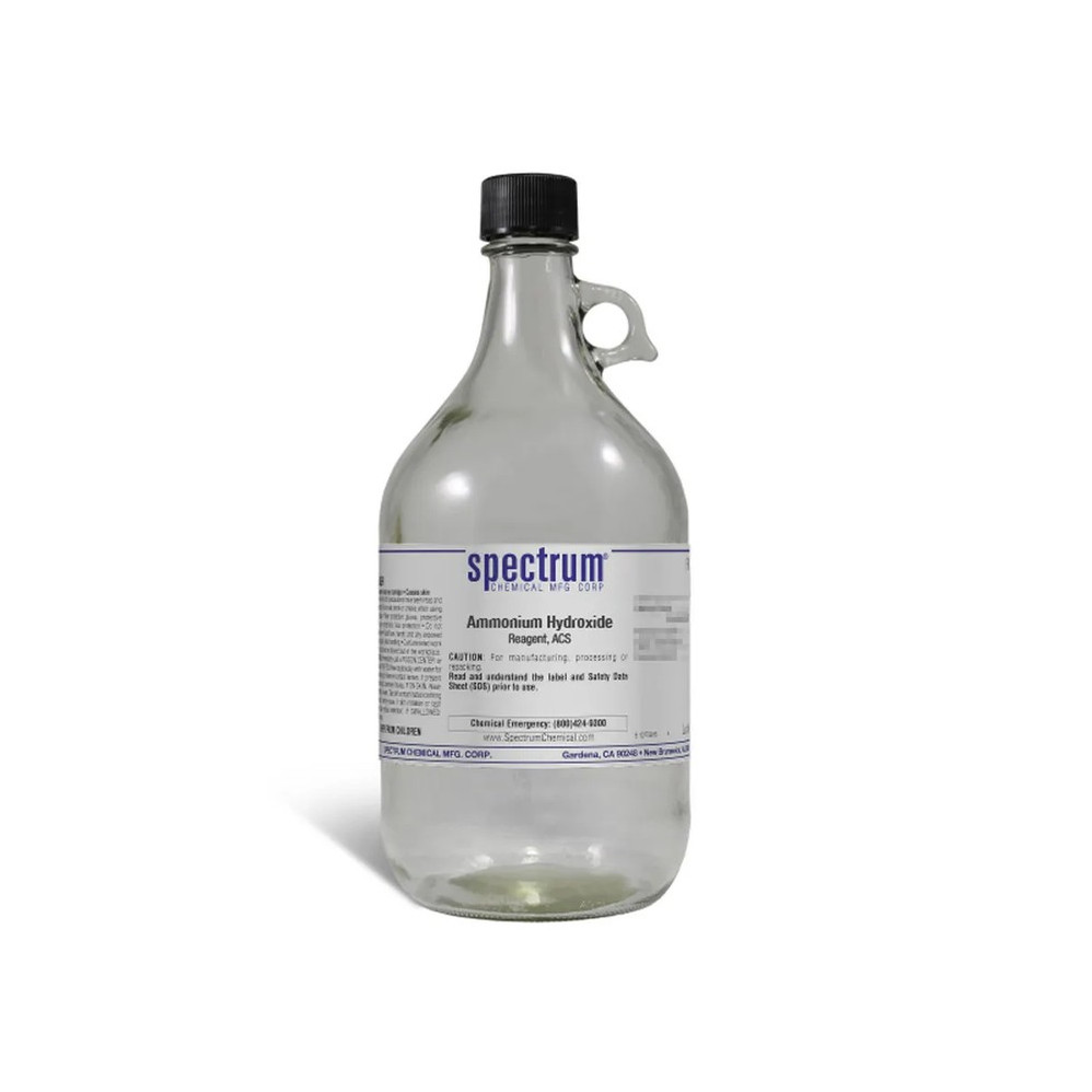(94-178) Ammonium Hydroxide, 28% - 30% Reagent, ACS, CAS 1336-21-11 6 x 2.5 L Bottle/Unit