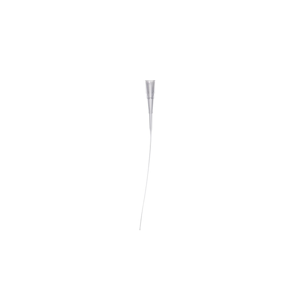 (22-604) 0.5 - 20ul Microinjection Pipette Tip Racked, Sterile 1 Rack of 96 Tips/Unit