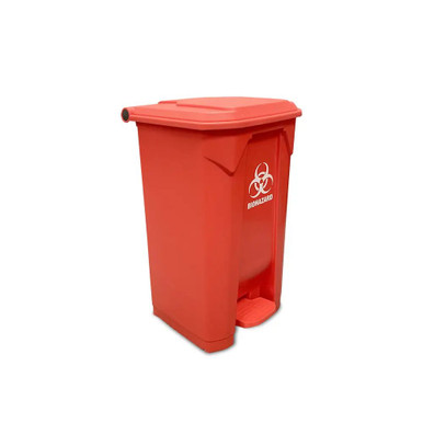 08-026) Biohazard Bin XL Lab Waste Container 26 Gallon (100L