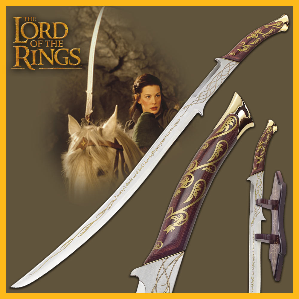 The Lord of the Rings Hadhafang Sword Of Arwen Evenstar