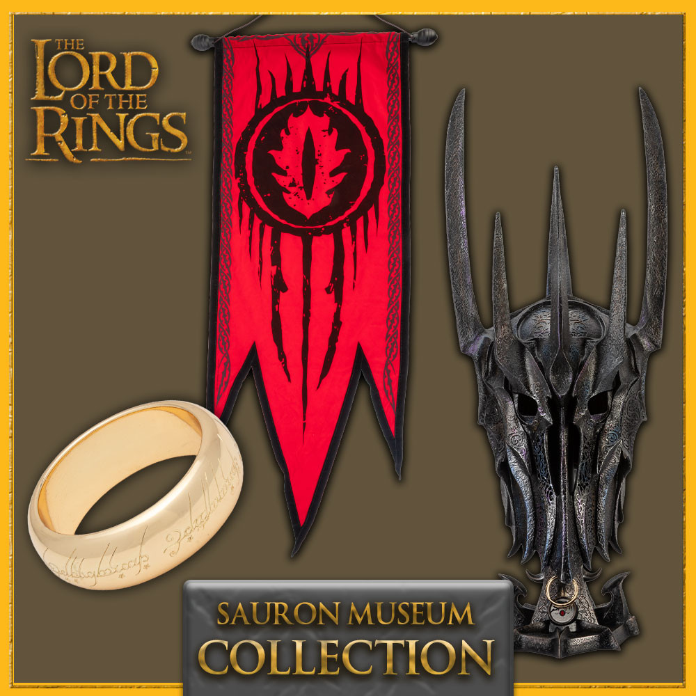 War Helm of Sauron™ from The Lord of the Rings™ Museum Collection Main