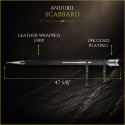Anduril Scabbard | Lord of the Rings | Officially Licensed