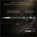 The Sword of Strider Scabbard - Lord of the Rings - Officially Licensed
