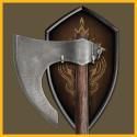 Rohan War Axe | Lord of the Rings | Officially Licensed | Display Plaque