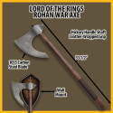 Rohan War Axe | Lord of the Rings | Officially Licensed