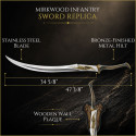 Mirkwood Infantry Sword - The Hobbit - Officially Licensed